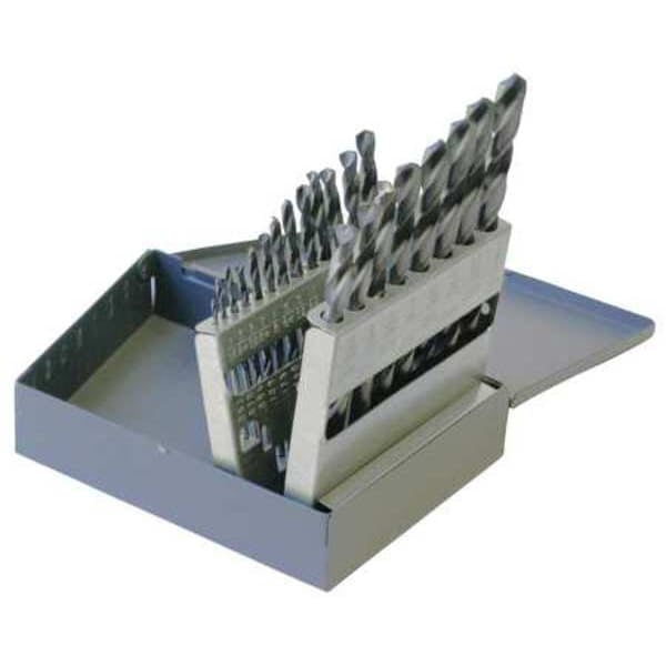 Chicago-Latrobe Jobber Drill Set,21 pc,HSS 43639