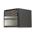 thumbnail image 1 of 60PC 118 Degree General Purpose Jobber Lengh Drill Set  150D Bright HSS No 1-No 60, 1 of 1