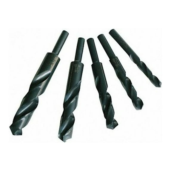 Chicago-Latrobe Reduced Shank Drill Set,5pc,HSS 56340