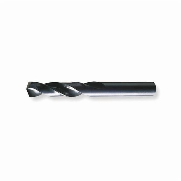 Screw Machine Drill Bit, 1/16 in Size, 135 Degrees Point Angle, High Speed Steel, Straight Shank