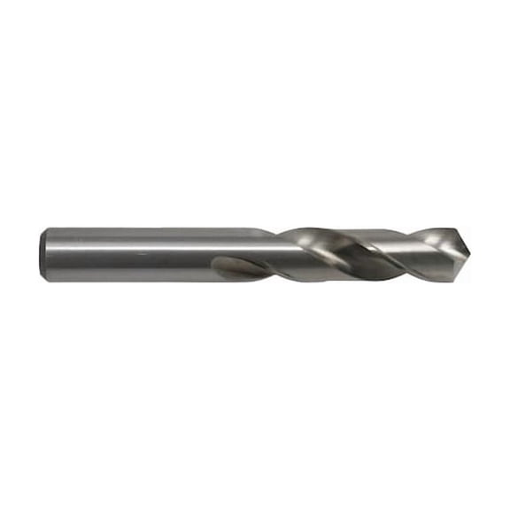 Screw Machine Drill Bit, 3/32 in Size, 118 Degrees Point Angle, High Speed Steel, Bright Finish