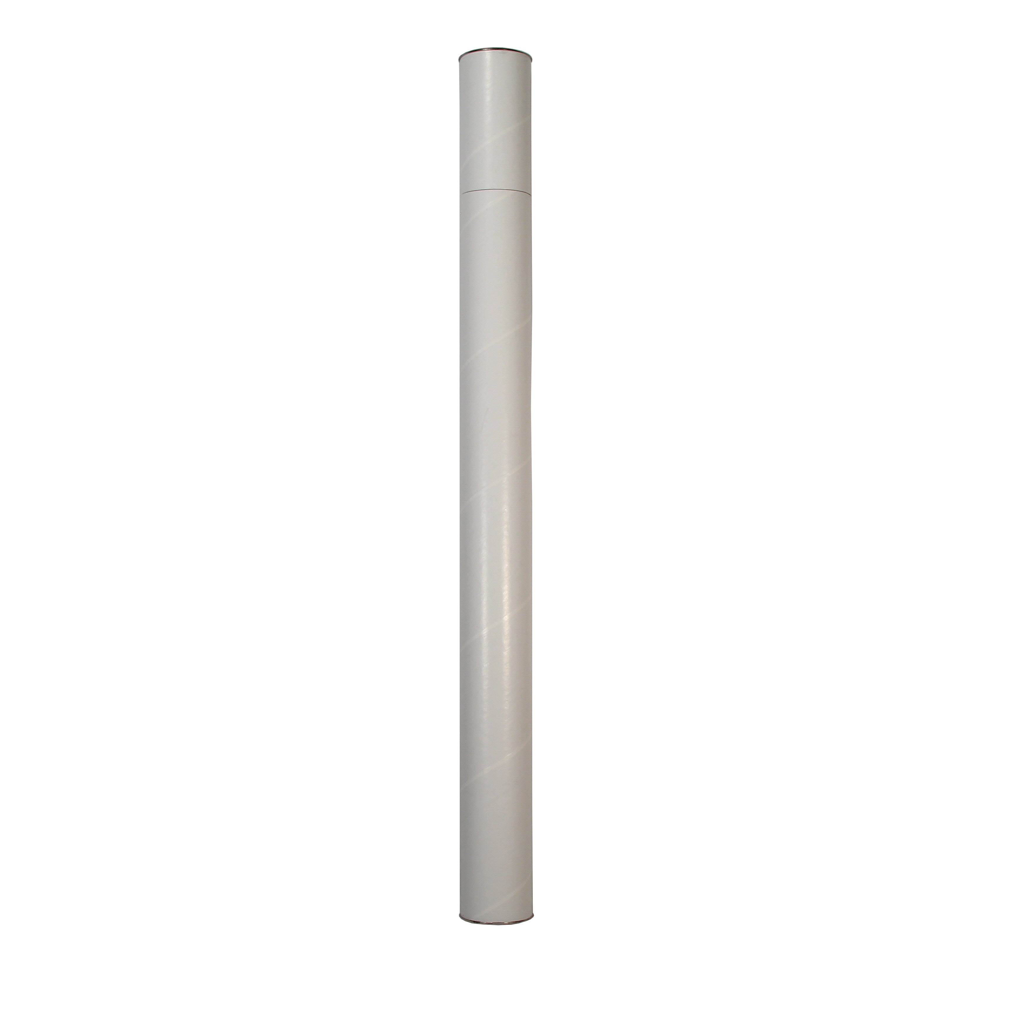 Tubeequeen Mailing Tubes with Caps, 3 inch x 24 inch Usable Length (24 Piece Pack)