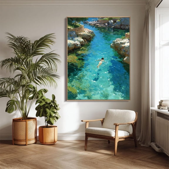 Chicago Marquee Sign , Vibrant Cityscape, Hand-Painted Acrylic Look, Poster Wall Art,, Unframed Poster Size 8x12 F03.1.22l1429