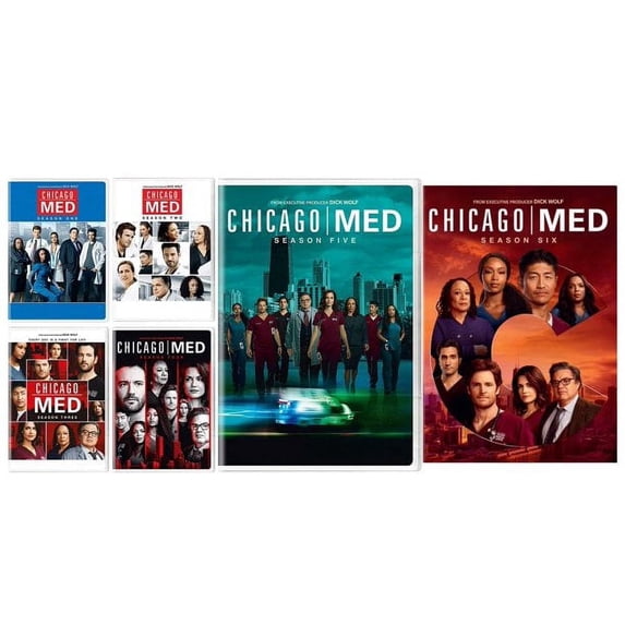 Chicago Med Complete Series Seasons 1-6 (DVD)