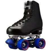 Chicago Mens Classic Quad Roller Skates Black Classic Rink Skate, Size 7