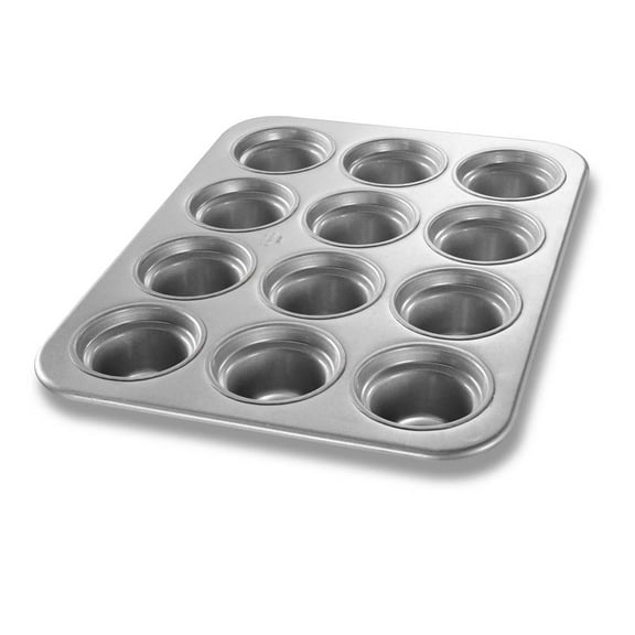 Chicago Metallic Large Crown Muffin Pan,13 1/2 in W 43555