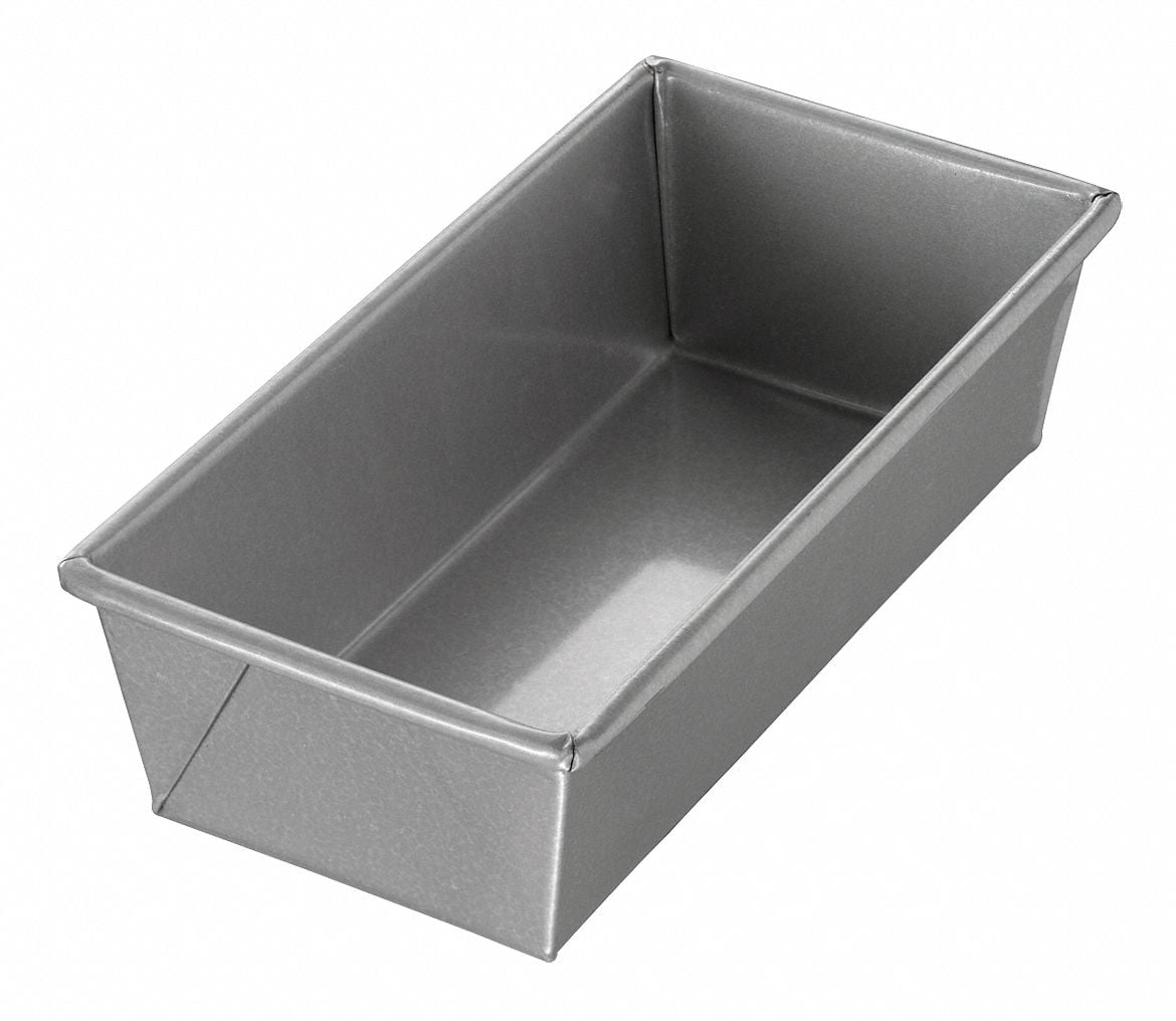 LIANYU 4 Pack Loaf Pans for Baking Bread, 9x5 Inch Bread Pan, Silver