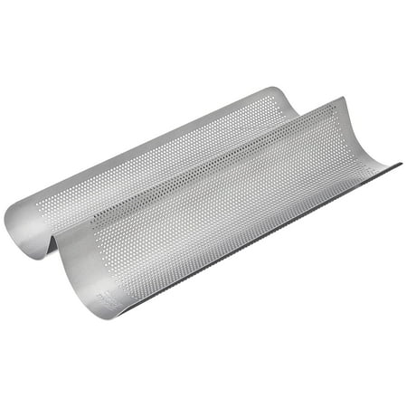 Chicago Metallic Commercial II Perforated Non-Stick French Bread Pan