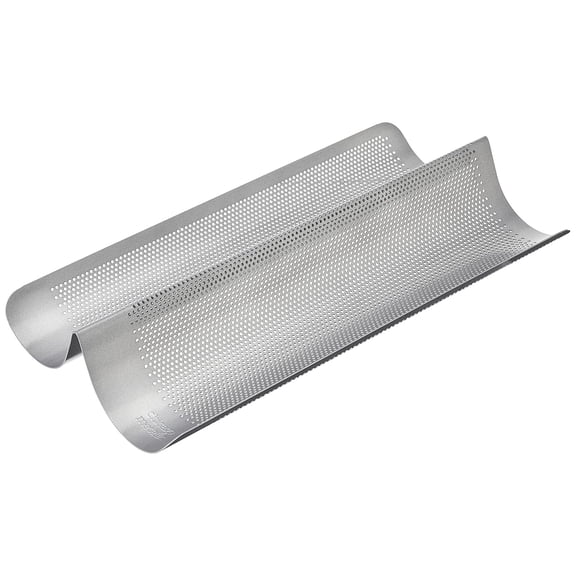 Chicago Metallic Commercial II Perforated Non-Stick French Bread Pan