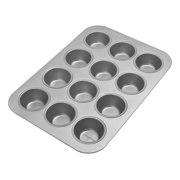 Chicago Metallic Commercial II Uncoated 12-Cup Muffin Pan