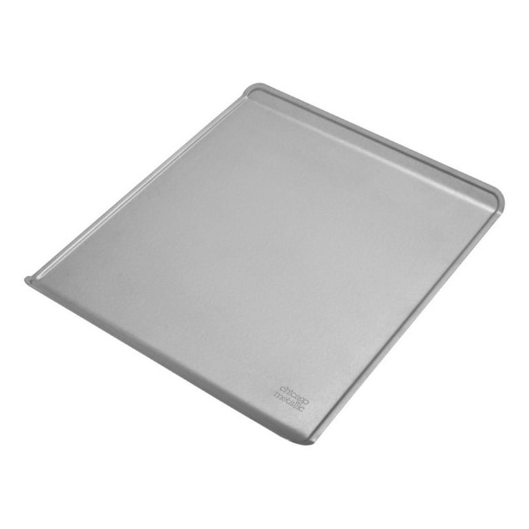 Chicago Metallic 20500 Half Size 22 Gauge 14 x 18 Rimless Aluminized  Steel Cookie Sheet