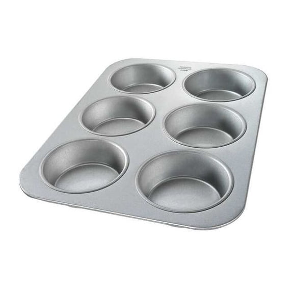 Chicago Metallic Mini Cake Muffin Pan,6 Moulds 44305