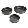 thumbnail image 1 of Chicago Metallic Professional 3-piece Non-Stick Round Cake Pan Set, 1 of 10