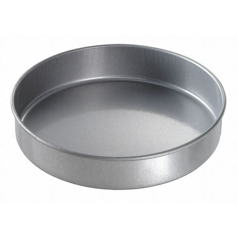 Crestware CP102 Round Aluminum Baking Pan, 10 x 2 - Win Depot