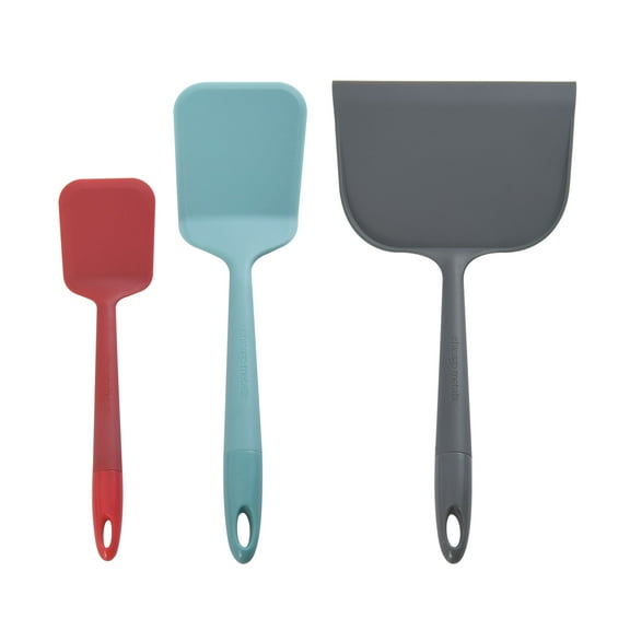 Chicago Metallic Set of 3 Cookie Lifters with Hard Handle