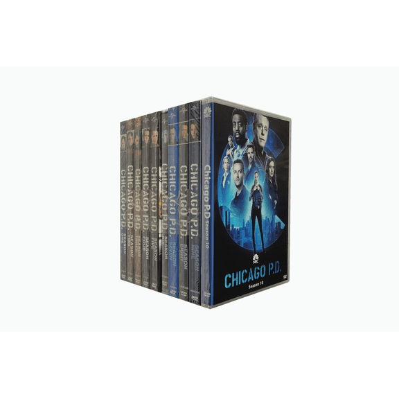Chicago P.D. The Complete Series Seasons 1-10 DVD Disc Set