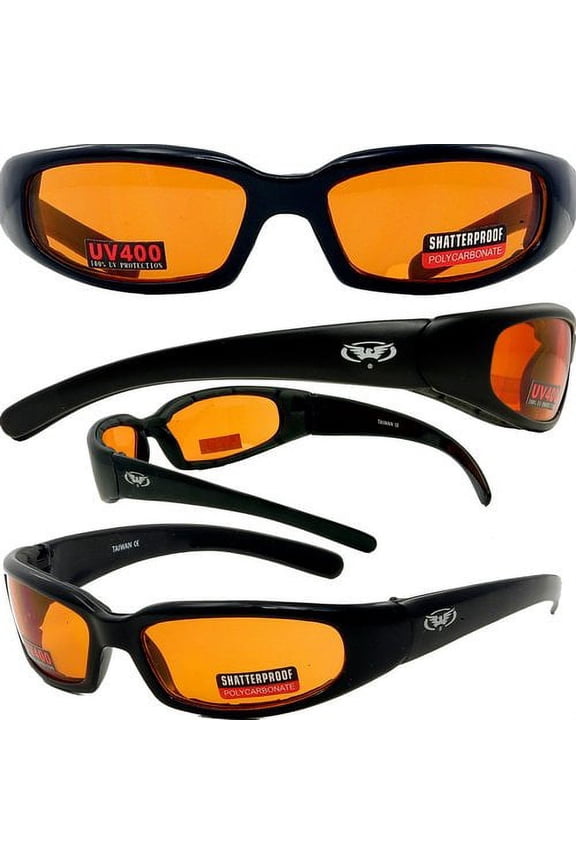 Chicago Padded Motorcycle Sunglasses By Global Vision