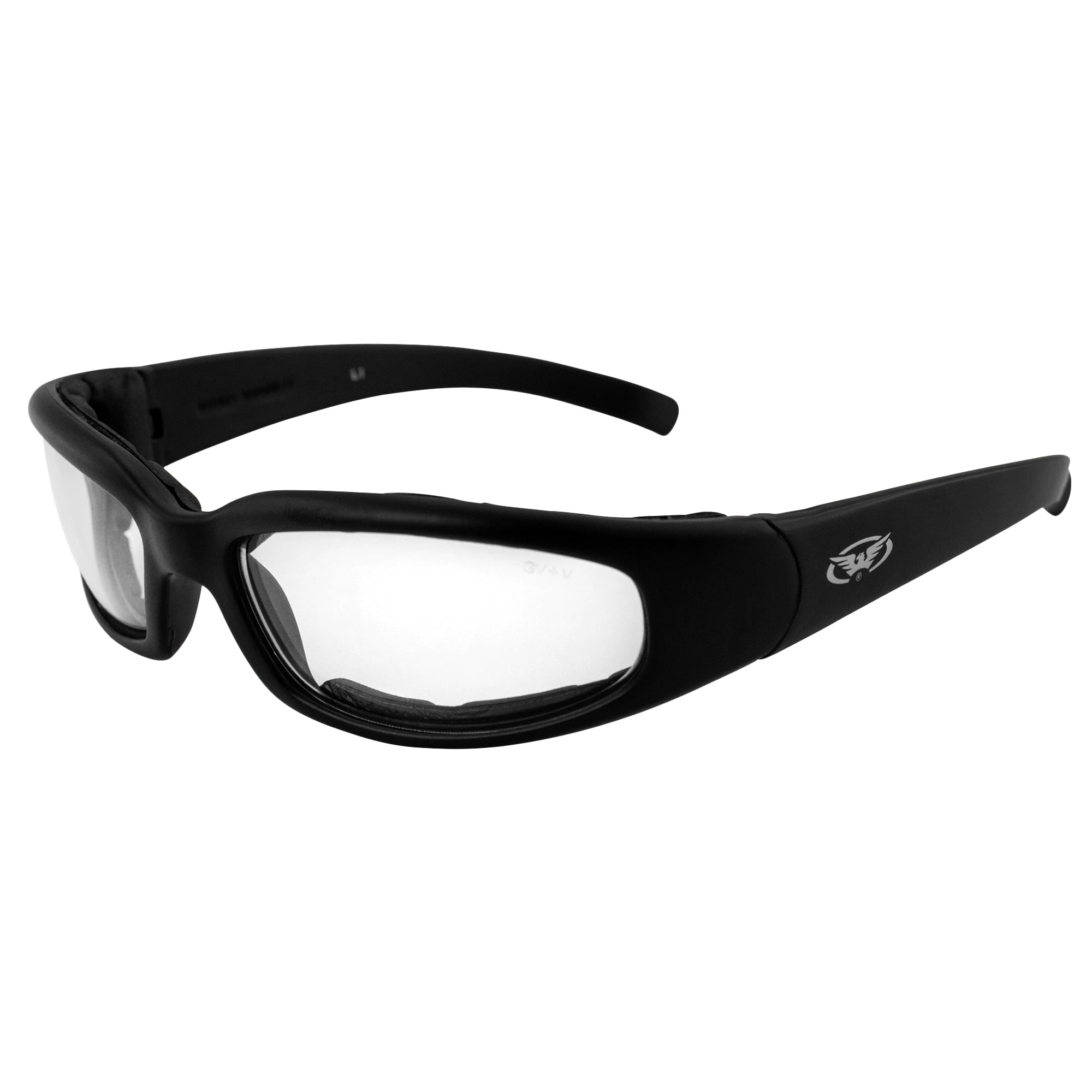Chicago Photochromic Light Adjusting Padded Motorcycle Sunglasses