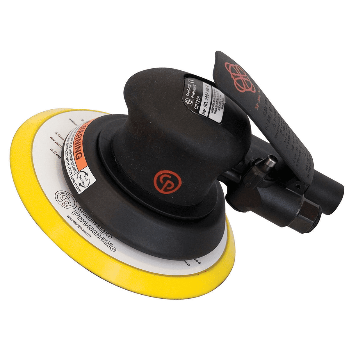 Chicago Pneumatic 7215 6" Premium Random Orbital Sander - Walmart.com