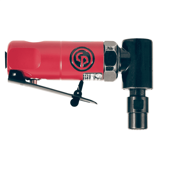 Chicago Pneumatic Angle Die Grinders, 1/4 Inch (Nptf), 22, 500 Rpm, 0.3 Hp