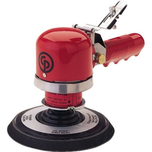 Chicago Pneumatic CP870 Dual Action Sander, 6"Pad, 10000 RPM, Pneumatic