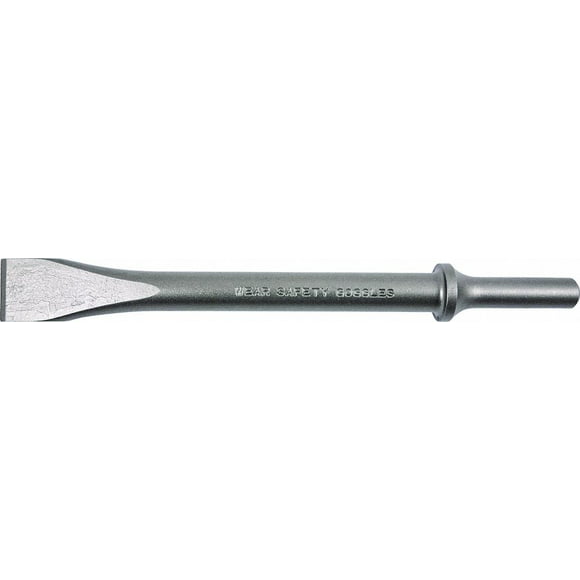 Chicago Pneumatic Chisel,Round Shank Shape,0.401 in  A046073