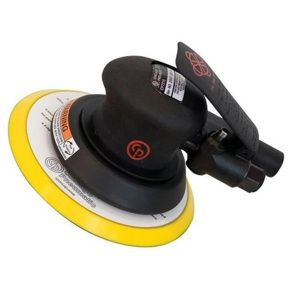 Chicago Pneumatic Tool Sander R O Black Palm Orbit PSA 6 in. Pad