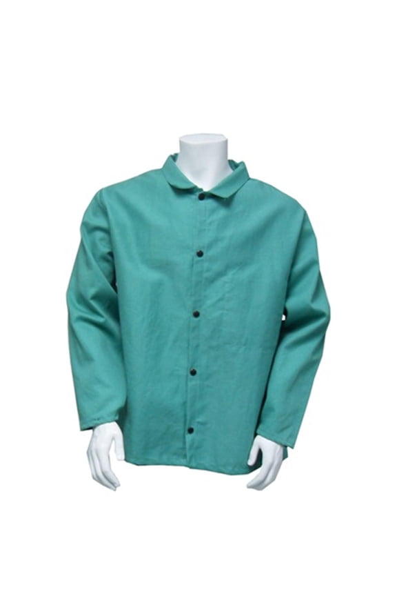 30" FR 100% Cotton Welding Coat Extra Large