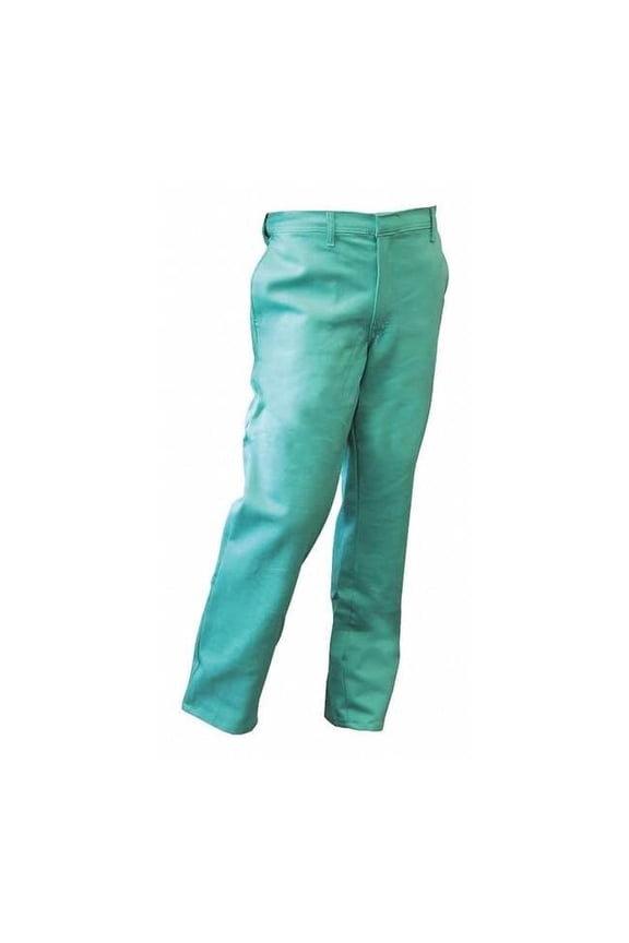 Pants,Waist 38",Inseam 32",Green,Zipper 606-GR-38X32