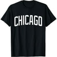 thumbnail image 1 of Chicago Retro T-Shirt Black X-Large, 1 of 4