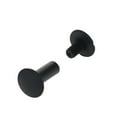 thumbnail image 1 of Chicago Screws, Dome Cap, Black Matte, Solid Brass-LL (50 per bag), Multiple Sizes, 1 of 10