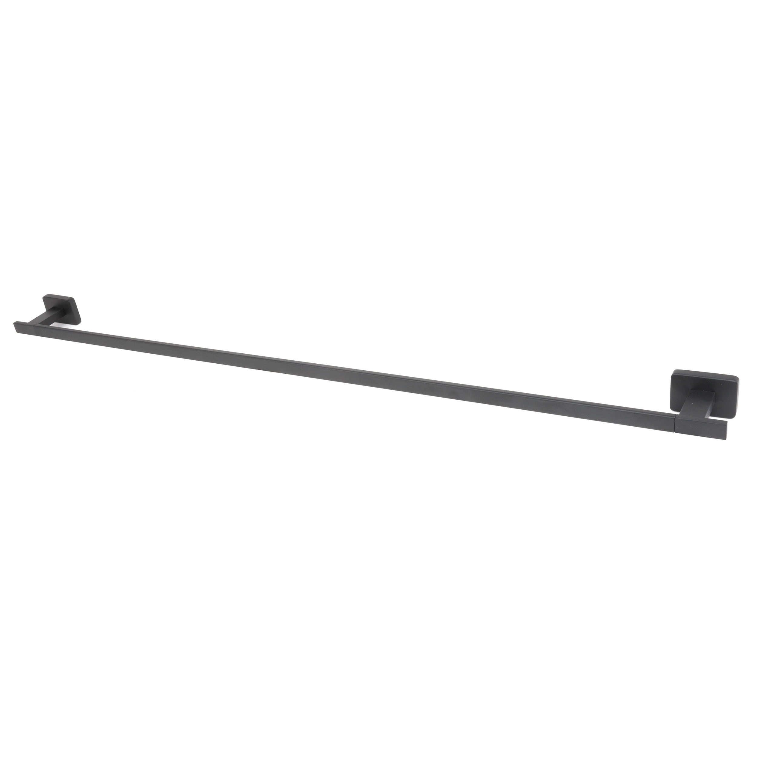 Chicago Series Black Bathroom 34in Towel Bar - Walmart.com