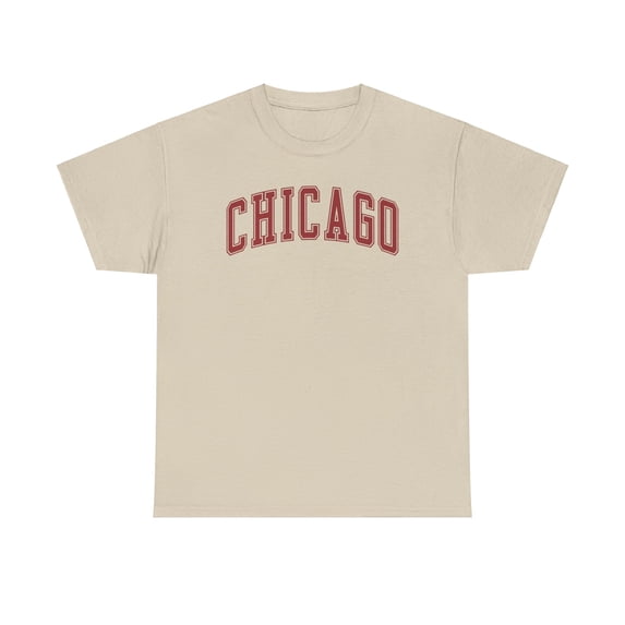 Chicago Shirt Gifts Tshirt Crew Neck Short Sleeve