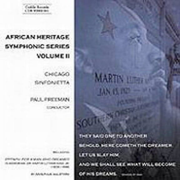 Chicago Sinfonietta - African Heritage Symphonic Series II - Music & Performance - CD