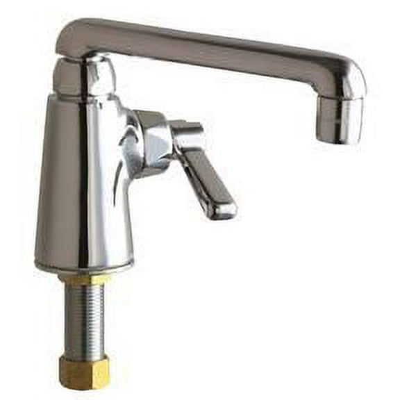 Chicago Single Supply Sink Faucet Lead Free, Lever Handles
