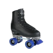 Chicago Skates Mens Classic Quad Roller Skates Black Classic Rink Skate, Size 6