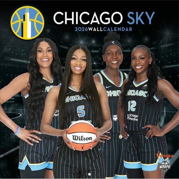 Chicago Sky 2026 12x12 Team Wall Calendar - Non Fsc, (Paperback)