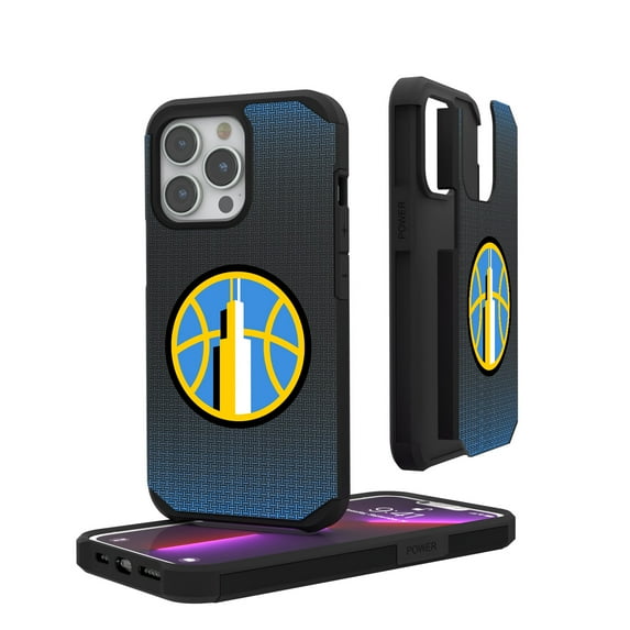 Chicago Sky Linen Logo iPhone Rugged Case