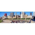 thumbnail image 1 of Chicago Skyline, Illinois Poster Print (27 x 9), 1 of 1