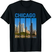 Chicago Skyline Illinois T-Shirt: Show Your Love for the Windy City!