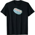 thumbnail image 1 of Chicago Style Hotdog Flag Distressed Graphic tee T-Shirt, 1 of 5