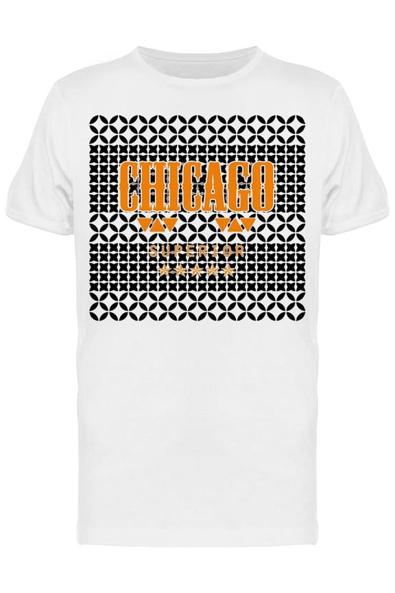 Chicago Superior T-Shirt Men -Image by Shutterstock, Male Large