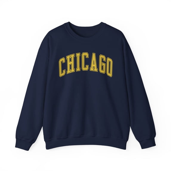 Chicago Sweatshirt Gifts Crew Neck Shirt Long Sleeve Unisex