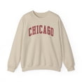 thumbnail image 1 of Chicago Sweatshirt Gifts Crew Neck Shirt Long Sleeve Unisex, 1 of 7