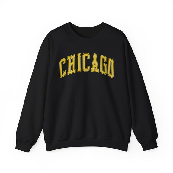 Chicago Sweatshirt Gifts Crew Neck Shirt Long Sleeve Unisex