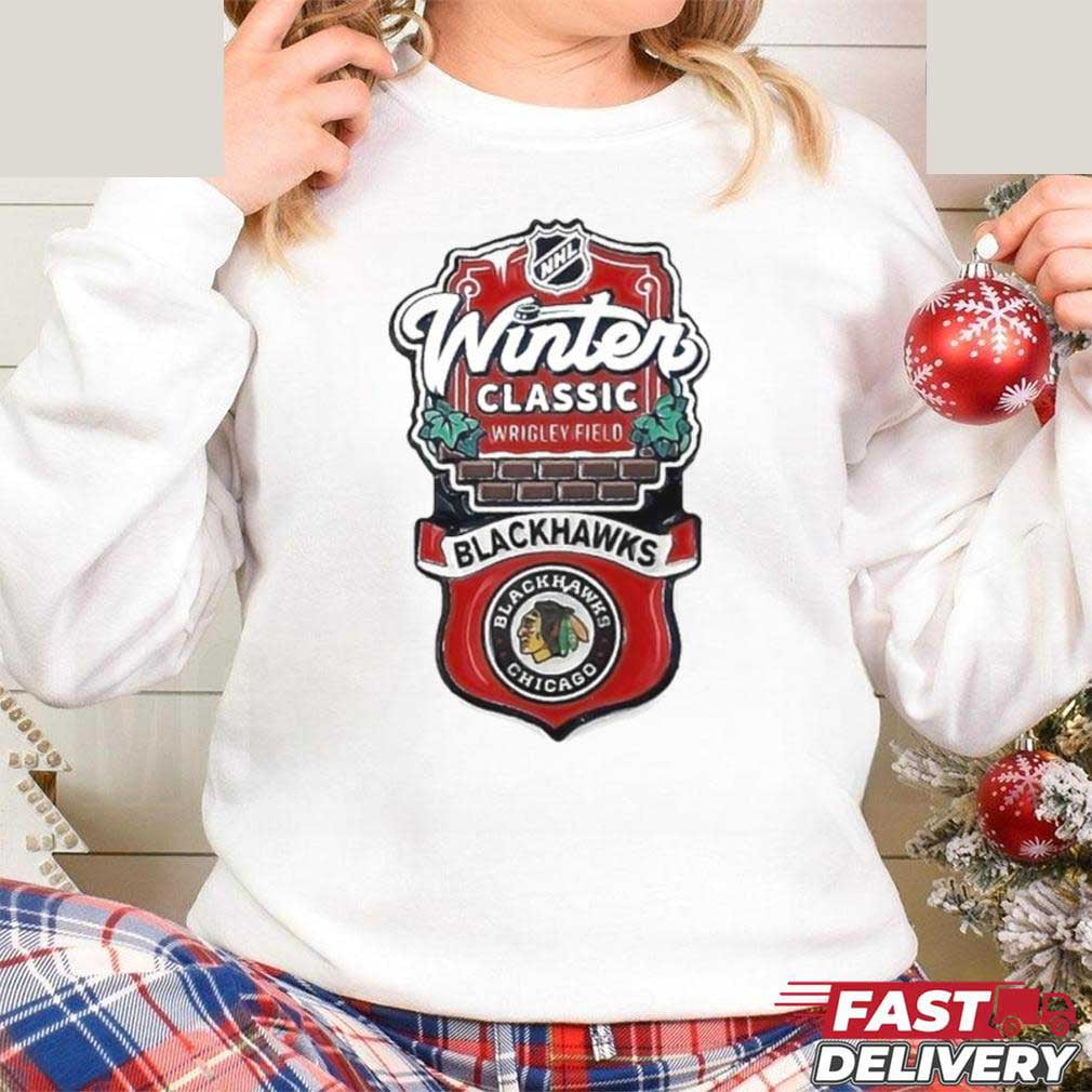 Chicago Team Blackhawks 2025 Winter Classic L.Apel Pin Shirt Crewneck