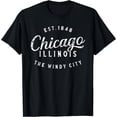 thumbnail image 1 of Chicago Tshirt, Illinois Shirt, Chicago Gift, Chicago T-Shirt, 1 of 3