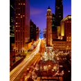 thumbnail image 1 of Chicago Water Tower at night  Michigan Avenue  Magnificent Mile  Chicago  Illinois  USA Print by Panoramic Images, 1 of 2