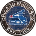 thumbnail image 1 of Chicago White Sox 24'' Round Heritage Logo Sign, 1 of 1