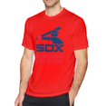ChicagoWhiteSox Baseball Sports TShirts Casual Short Sleeve Crewneck